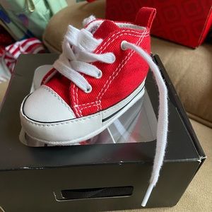 Converse red infants